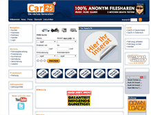 Tablet Screenshot of car25.ch
